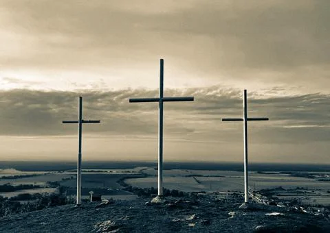 Christ cross Stockfoto's