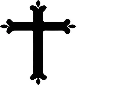 Christ icon on white background Stock Illustration