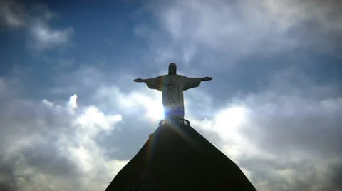 Christ the Redeemer Stock Footage 25193573