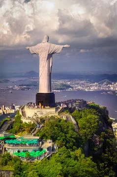 Christ the redeemer Stock Photos