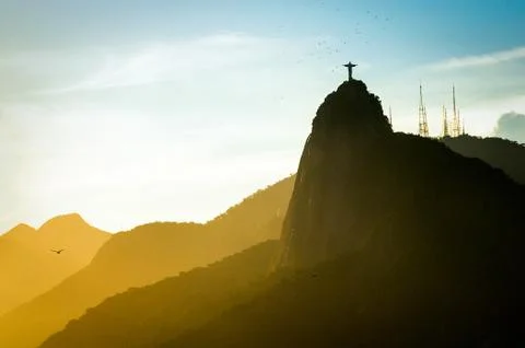 Christ the redeemer Foto stock