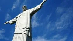 Brazil Rio De Janeiro Brasil Cristo Redentor Vintage RPPC 07.92