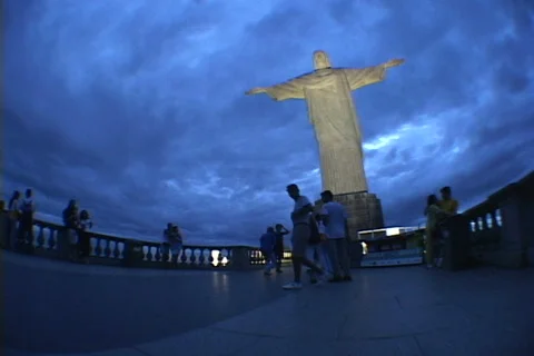 Christ Redeemer Statue Stock-Footage 633810
