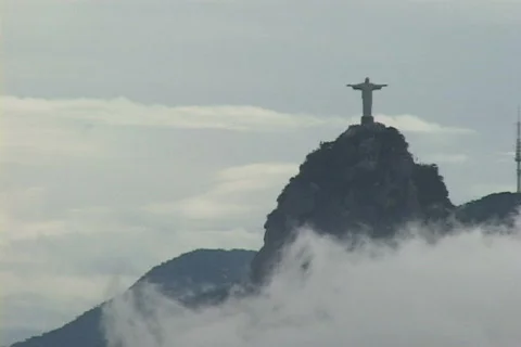 Christ Redeemer Statue Stock-Footage 633812