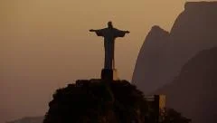 Brazil Rio De Janeiro Brasil Cristo Redentor Vintage RPPC 07.92