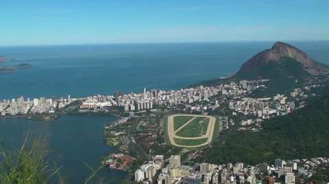 Up to Christ the Redeemer View Video stock 25560471