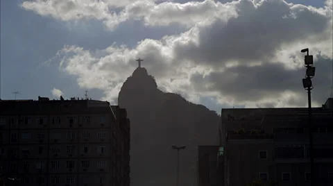 Christ the Redemeer Timelapse Stock-Footage 30981335