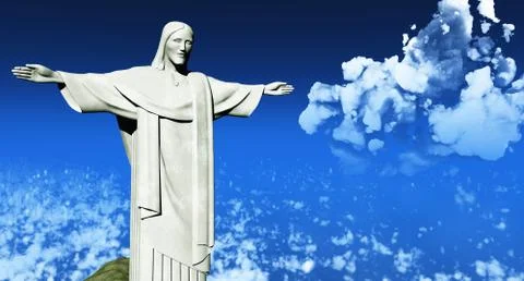 Christ the Reedemer Stock-Illustration