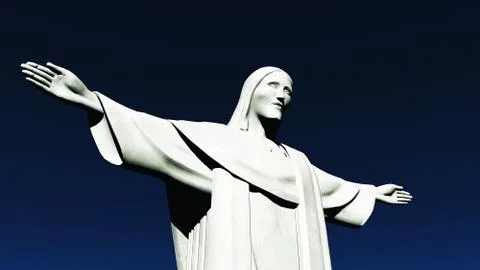 Christ the Reedemer Illustrazione stock