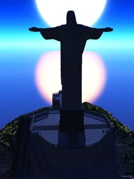 Christ the Reedemer Stock-Illustration