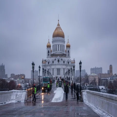 Christ the Savior Cathedral Video stock 69291811