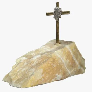 Christ Statue 3D Model