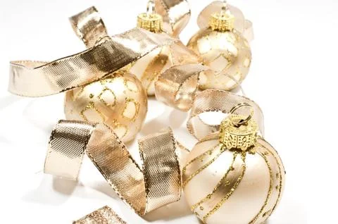 Christbaumkugeln Stock Photos