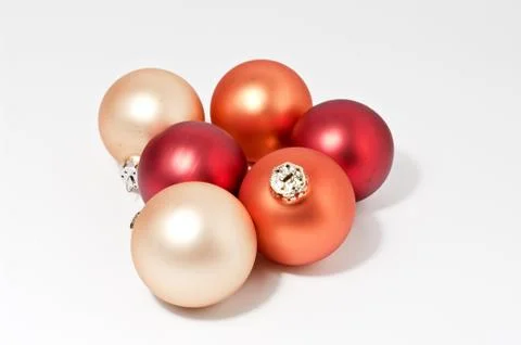 Christbaumkugeln Stock Photos