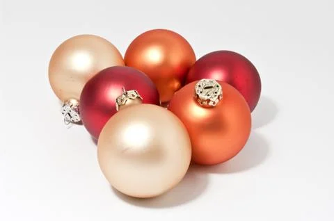 Christbaumkugeln Stock Photos