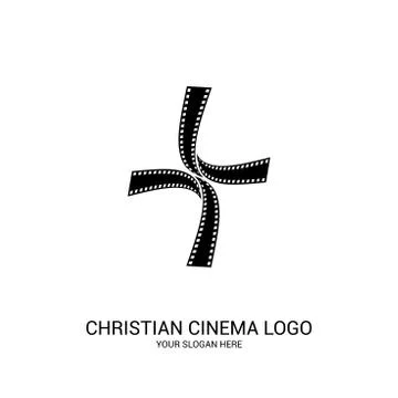 Christian Cinema Logo Symbols Of Movies And Videos For The