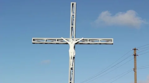 Christian cross Stock Footage 71971695