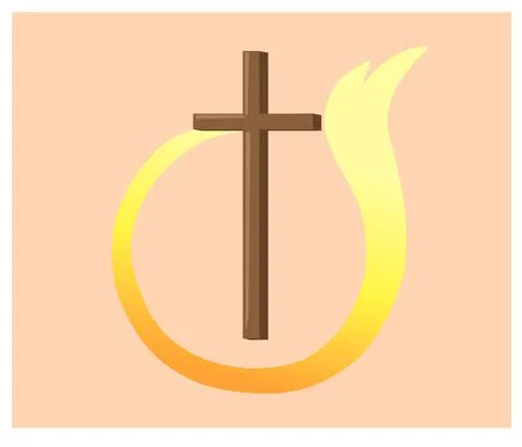 Christian Cross Stock Illustration