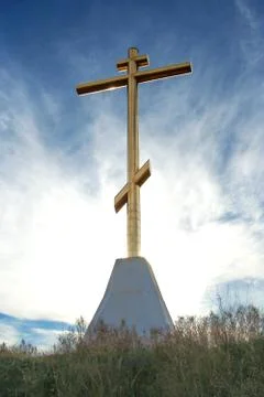 Christian cross Stock Photos