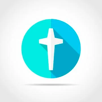 Christian cross. Vector illustration. Stock Illustration