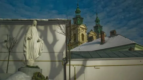 Christian monument Stock Footage 10811915