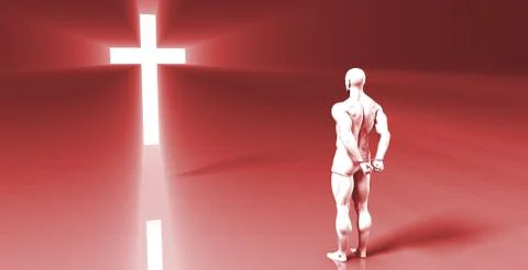 Christian Outreach Stock Illustration
