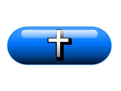Christian pill Stock Illustration