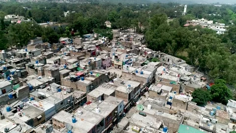 Christian slums of Islamabad. Pakistan. ... | Stock Video | Pond5