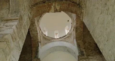Christian temple in the Caucasus 库存影片 136560592