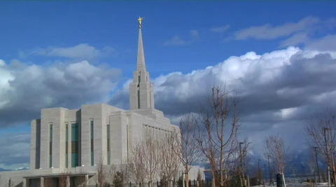Christian Temple Stock Footage 619836