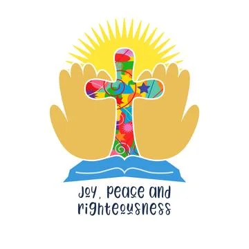 Christian unity concept Stock Illustration