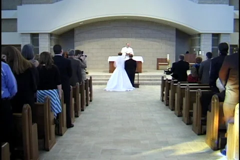 Christian Wedding 2 Stock Footage 297101