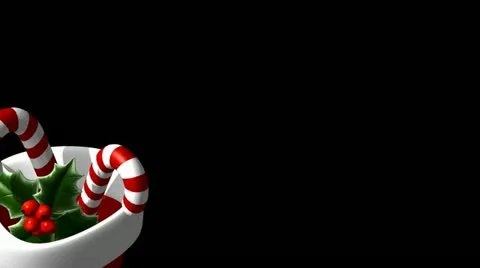 Christmans Stocking Transition HD Stock Footage 10870439