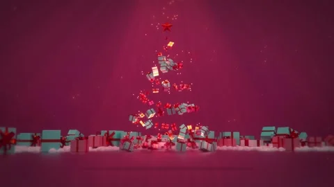 Christmas 4K UHD Festive Background Video Footage for Creative Projects Stock Footage 345618821