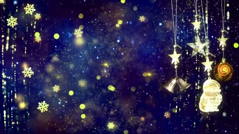 Christmas 4K UHD Motion Background with Copy Space for Seasonal Projects Stock Footage 346746563