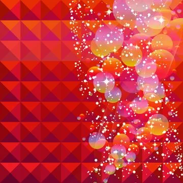 Christmas abstract background Stock Illustration