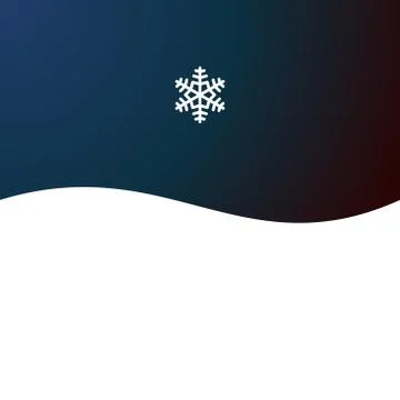 Christmas Abstract Background with Snowflake. Vector 库存插图