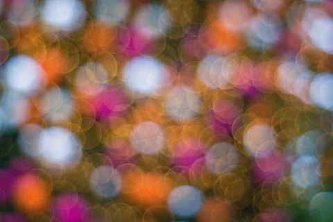 Christmas abstract blurred background. Multi-colored lights. Unfocused image Stock Photos