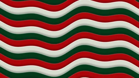 Christmas abstract candy stripe background with wavy design Stock Footage 341628258