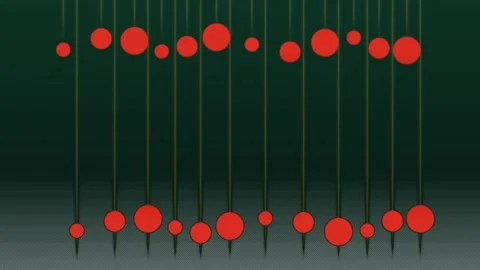Christmas Abstract Gift Wrapping Pattern Background Stock Footage 341742631