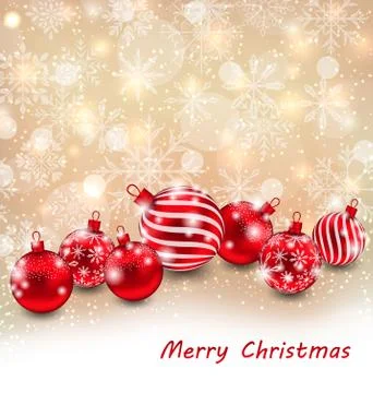 Christmas Abstract Shimmering Background Stock Illustration