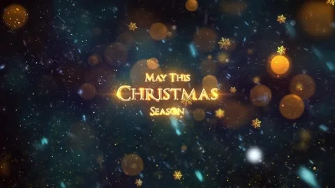 Christmas After Effects stock