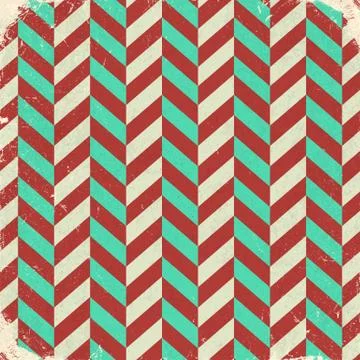 Christmas aged retro vintage pattern. Template for christmas designs. Empty b Illustrazione stock