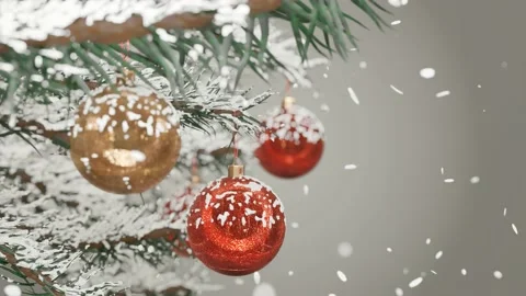 Christmas and New Year background. Stock Footage 221361859