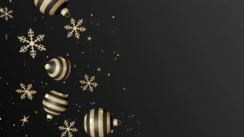 Christmas and New Year Background Loop Stock Footage 221840730