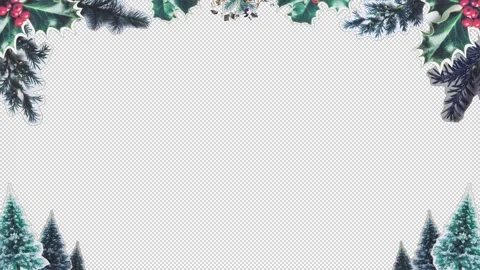 Christmas And New Year Frames Motion Graphics Stock Footage 295328793