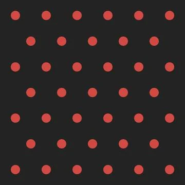 Christmas and new year pattern polka dots Stock Illustration