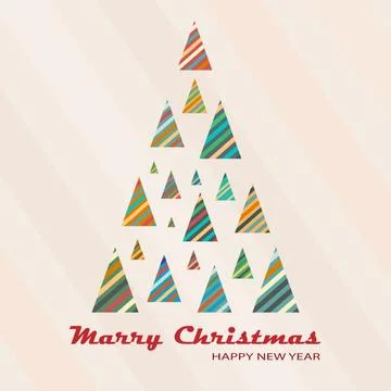 Christmas and new year vector Stock Illustration