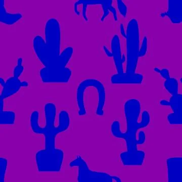 Christmas animals seamless horse pattern for wrapping paper and fabrics Stock Illustration