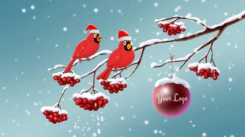 Christmas Animated Card With Rowan AE Stock After Effects